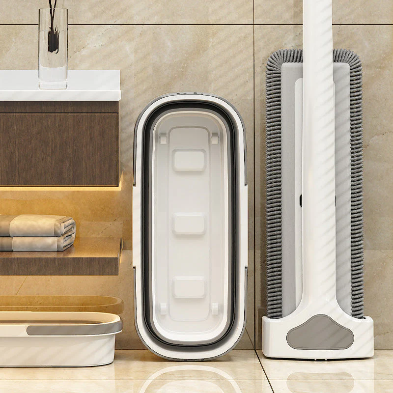 Hands-Free Self-Wringing Mop - Spin Dry Without Touting Dirty Water