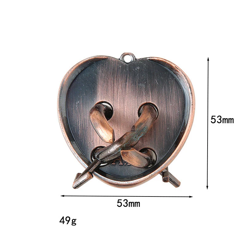 Metal Puzzle Brain Teaser IQ Test Toys Educational Mind Games Adults Child Rompecabezas Metalico Juegos De Ingenio Y Habilidad