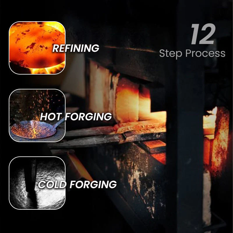 🚀50% OFF Today🍳Flash Sale🔥Professional-Grade Uncoated Iron Po⏳