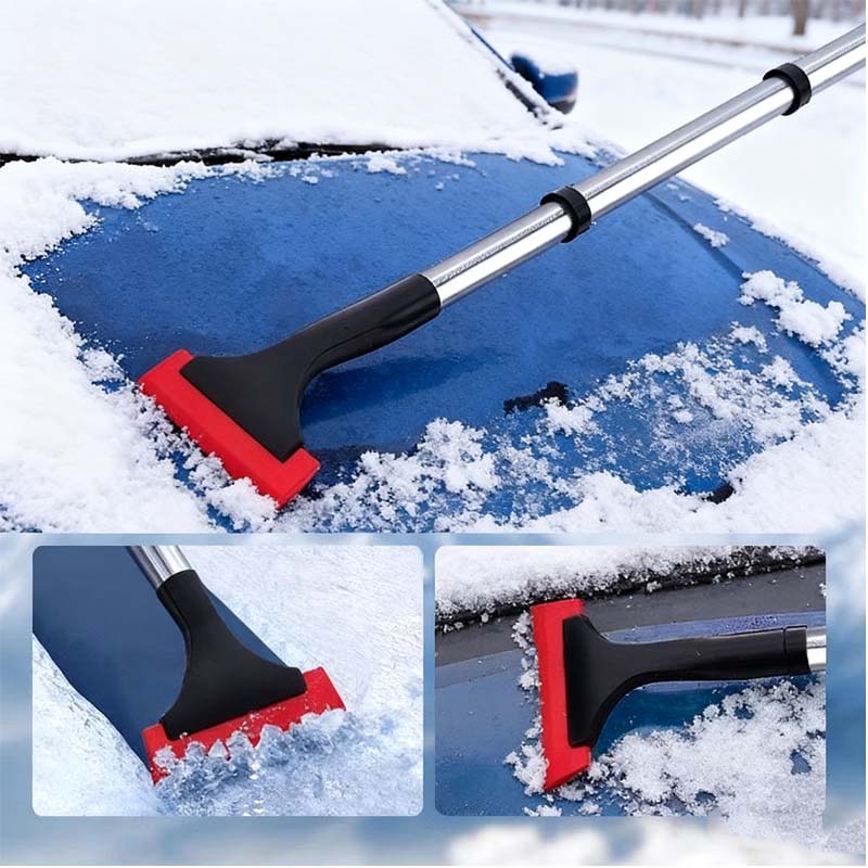 Multifunctional Car Snow Brush with Ice Scraper