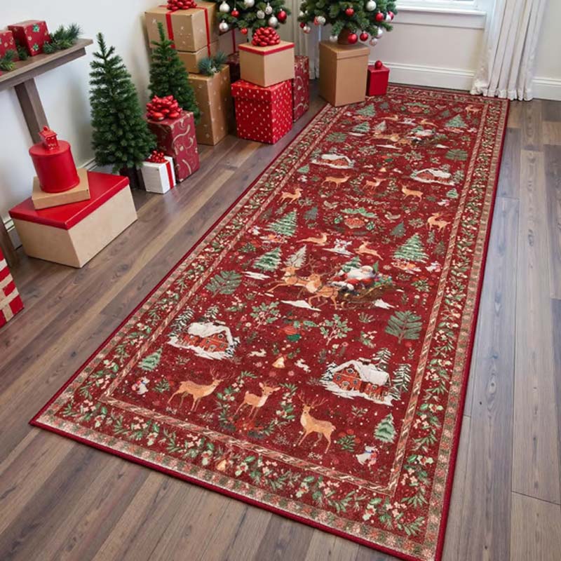 Soft Non-Slip Christmas Rug For Home Decor