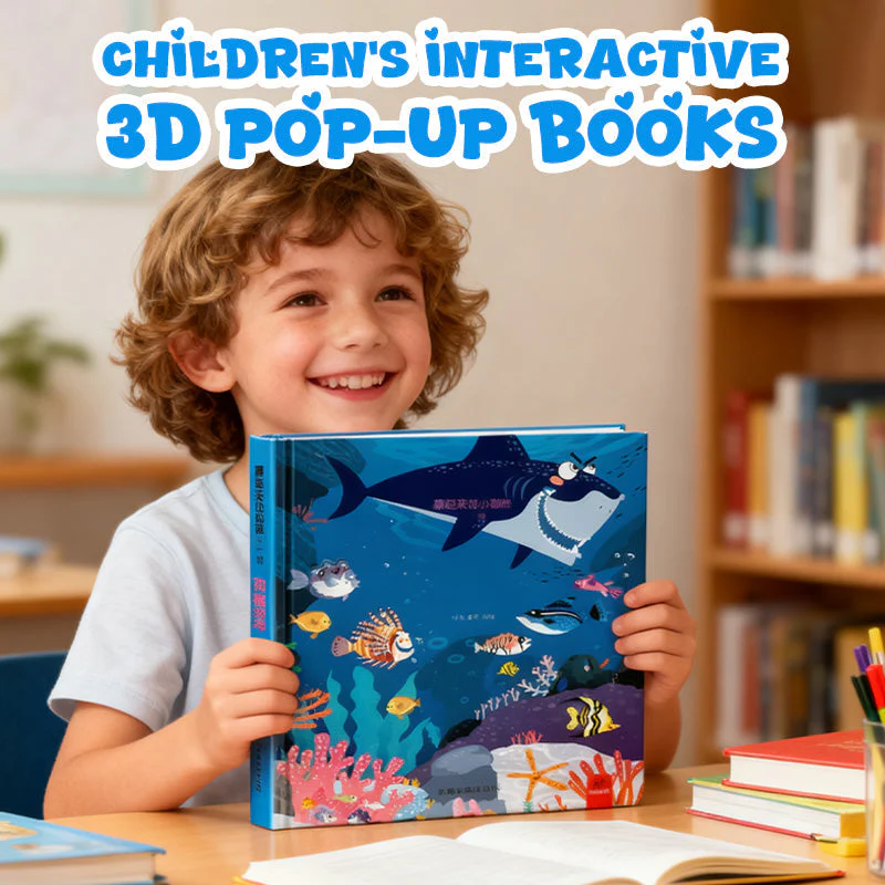 ✨【3D Pop-Up Book Set】✨