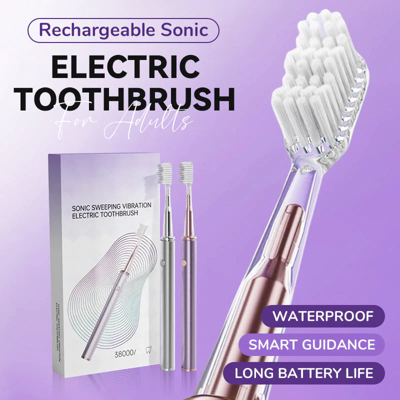 Rechargeable Sonic Electric Toothbrush For Adults