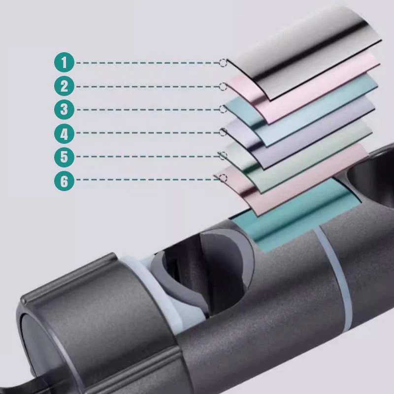 Hand shower holder without drilling