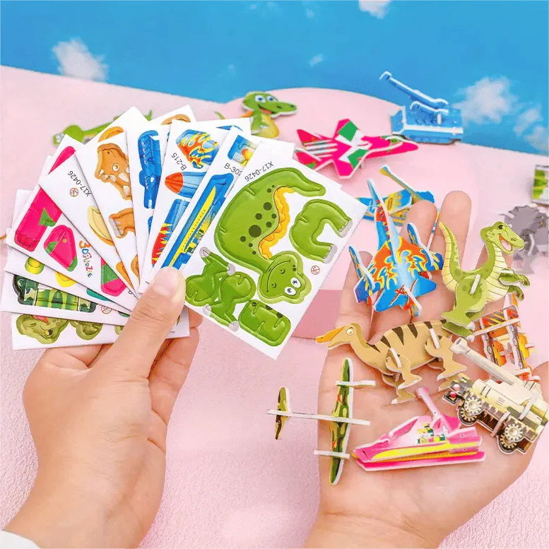 ✨【25PCS Kids 3D Cartoon Puzzle 】✨