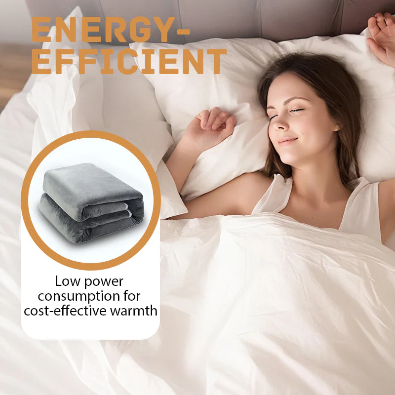 Ultra-Cozy Electric Heated Blanket with Timer