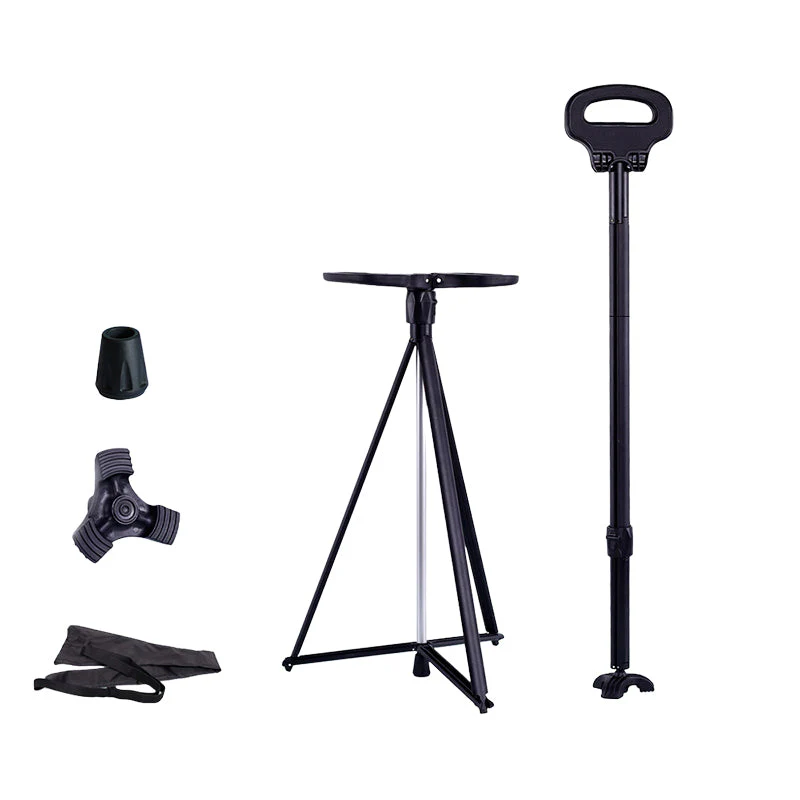Portable Trekking Hiking Pole with Seat