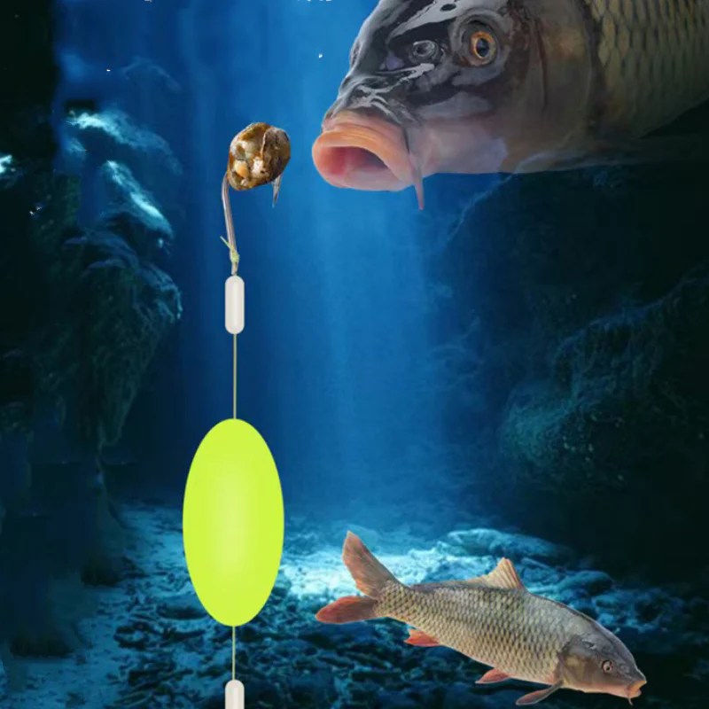 🎣⚡ Double-Hook Reverse Bottom Rig! Upgraded version boosts hook-up rate by 50% – say goodbye to snagging! 🎣