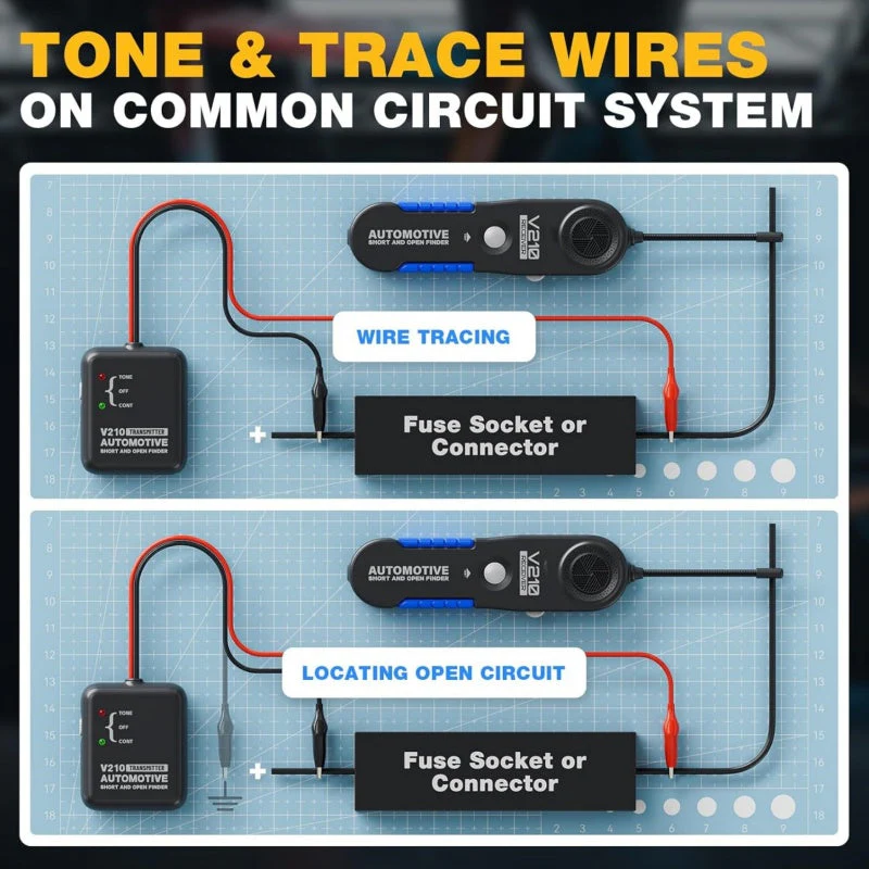 🚗⚡ Automotive Electrics: Fast and Accurate Detection of Open and Short Circuits - Your Reliable Tester