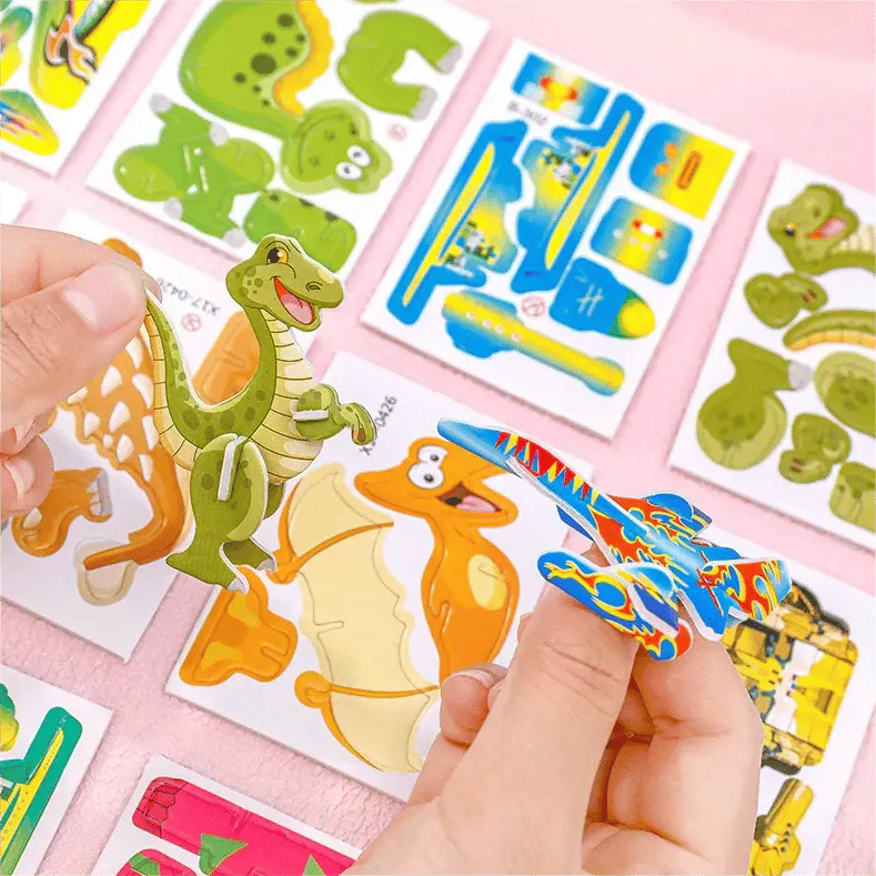 ✨【25PCS Kids 3D Cartoon Puzzle 】✨