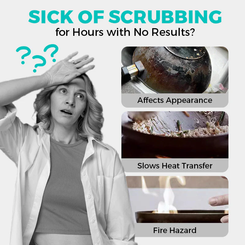 Gel Cleaner for cookware Bottom