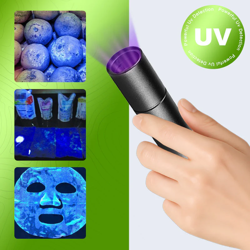 ✨Buy 1 Get 1 Free🛡️UV Black Light Flashlight for Vegetable Inspection