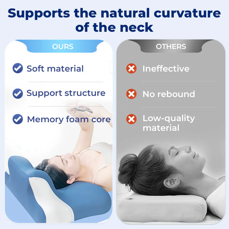 Multifunctional Ergonomic Memory Foam Pillow