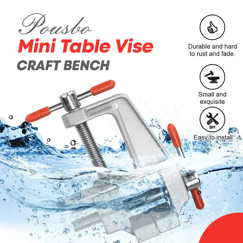 ✨【Pousbo® Mini Table Vise - Precision DIY Craft Essential】✨