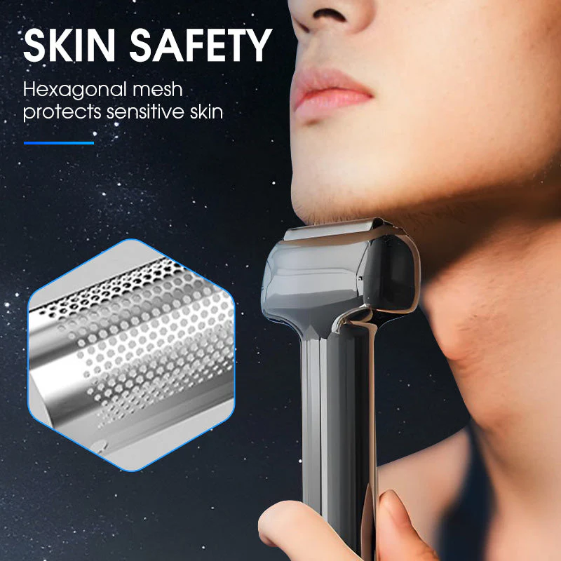 Men's Efficient Rechargeable Foil Electric Shaver