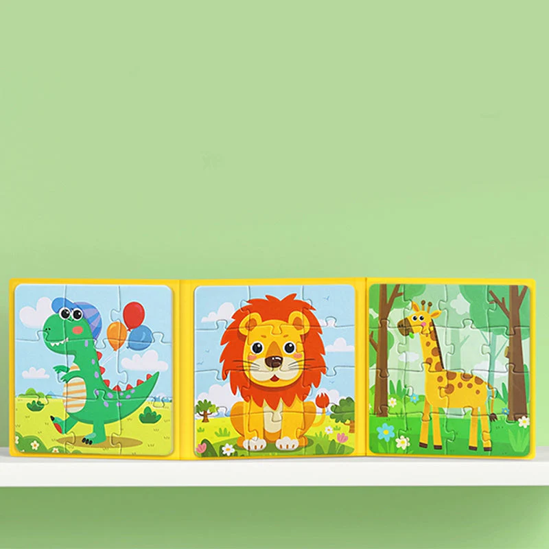 Children's Magnetic Puzzle Book