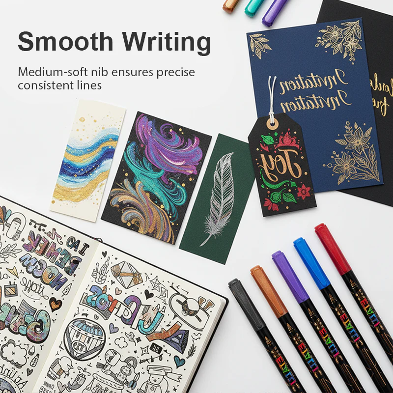 Smooth Water-Based Marker Pens