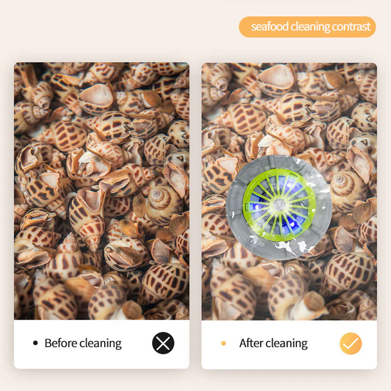 🍉🥬 Portable Fruit & Vegetable Washer – Quick, Efficient & Chemical-Free Cleaning!