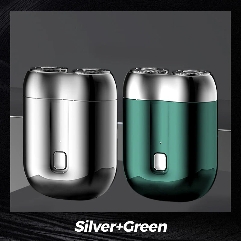 🎁Hot Sale🔋 Mini double-ended shaver! 0.1mm Knife Mesh 7500 rpm motor