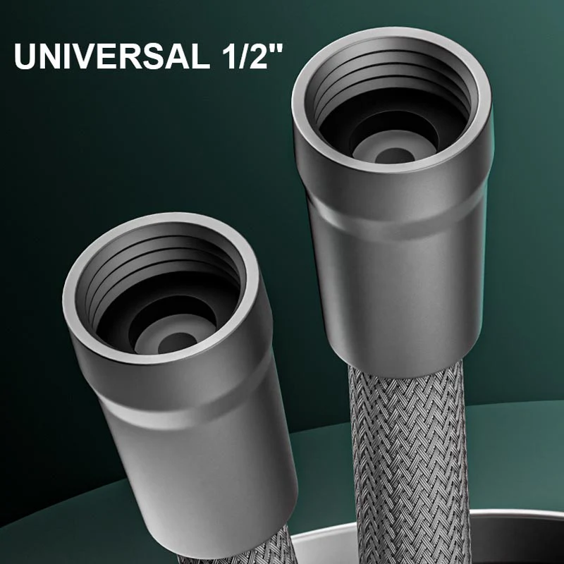 Upgraded Explosion-proof Braided Shower Hose - Anti-leak