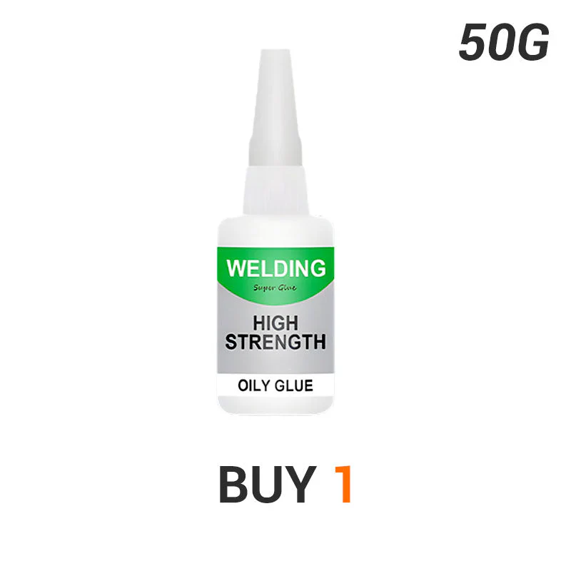 Welding High-Strength Oily Glue