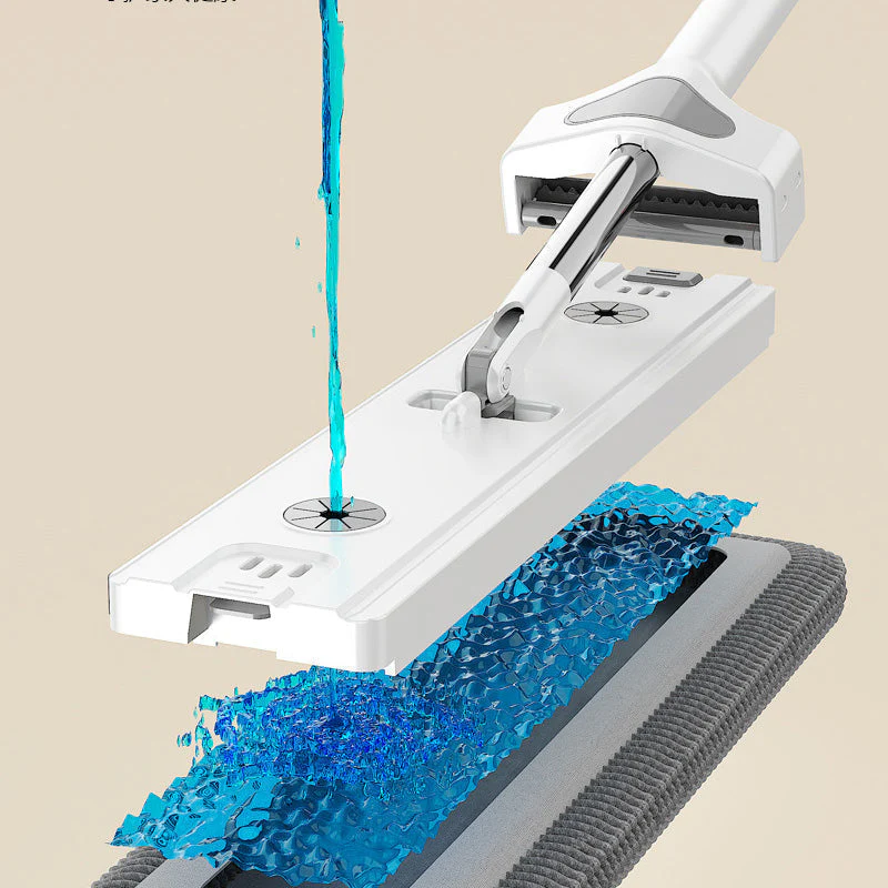 Hands-Free Self-Wringing Mop - Spin Dry Without Touting Dirty Water