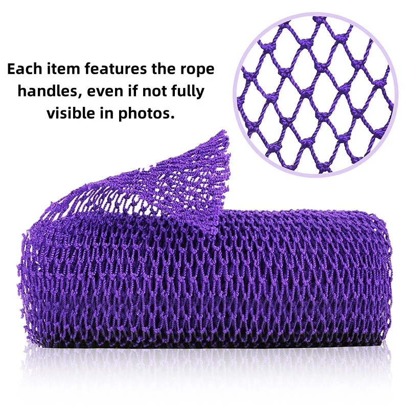 Net Back Scrubber with Rope Handles