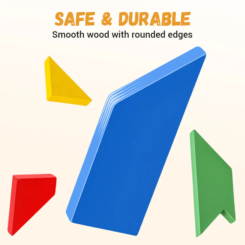 🔥Wooden T-Shaped Educational Puzzle Toy