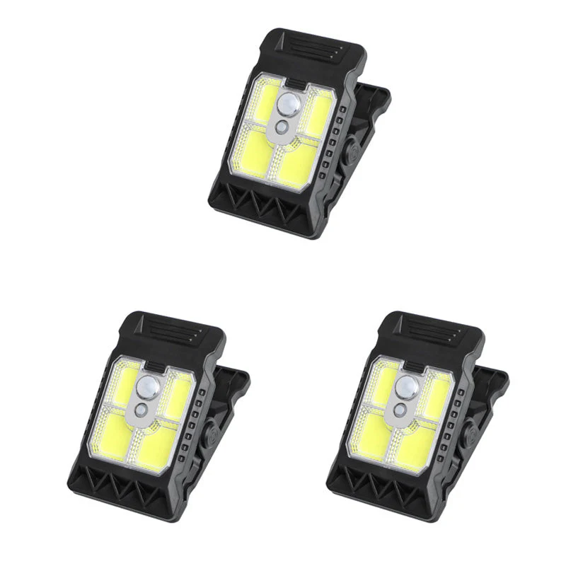 Outdoor Solar Clip Light with Motion Sensor