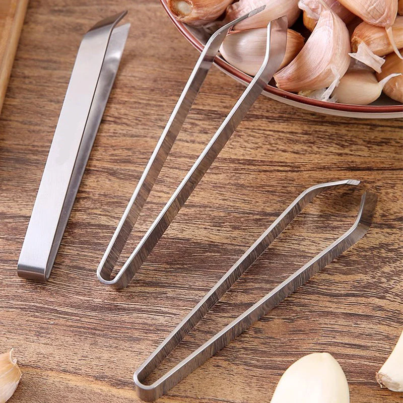 [Creative Gift] High-Quality 304 Stainless Steel Garlic Peeling Clips for the Kitchen