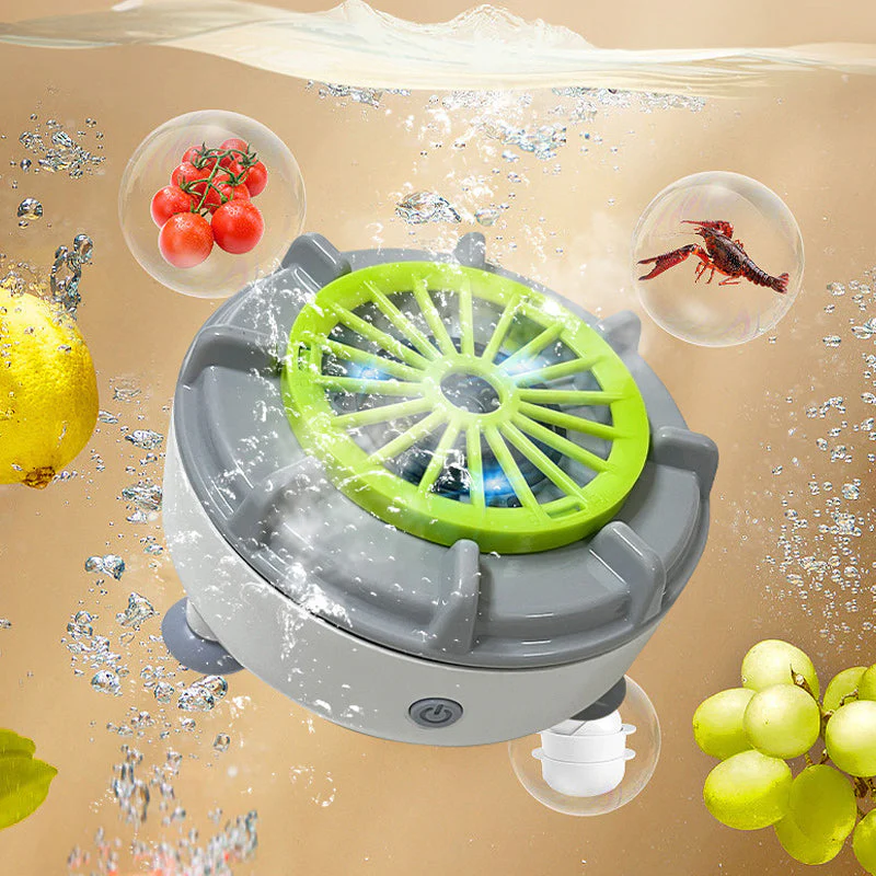 🍉🥬 Portable Fruit & Vegetable Washer – Quick, Efficient & Chemical-Free Cleaning!