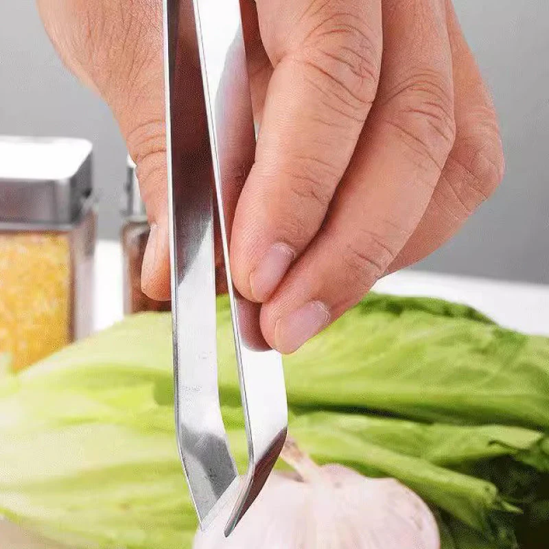 [Creative Gift] High-Quality 304 Stainless Steel Garlic Peeling Clips for the Kitchen