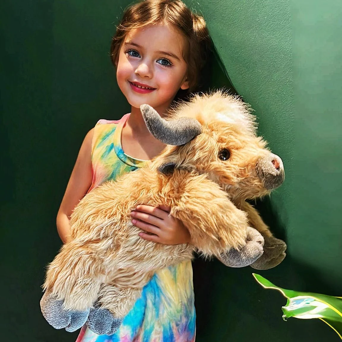 🎁Christmas Gift Toy🐂🎉Cute Cartoon Highland Cow Cuddly Toy