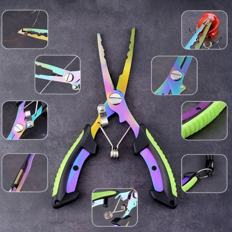 Multifunction Stainless Steel Fishing Pliers with Sheath