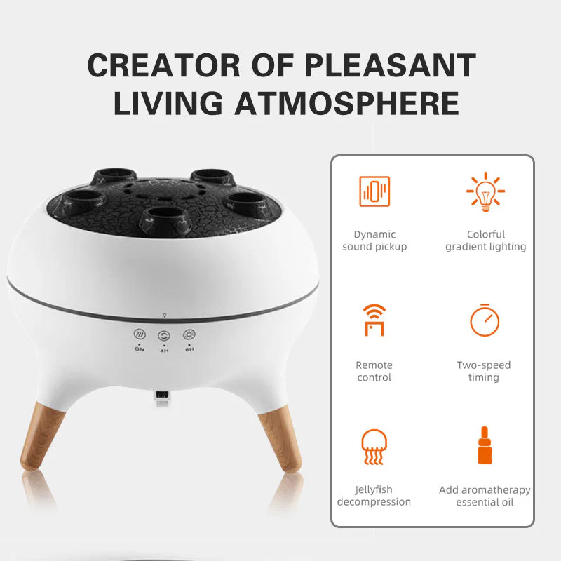 Dynamic Jellyfish Essential Oil Diffuser ＆ Humidifier