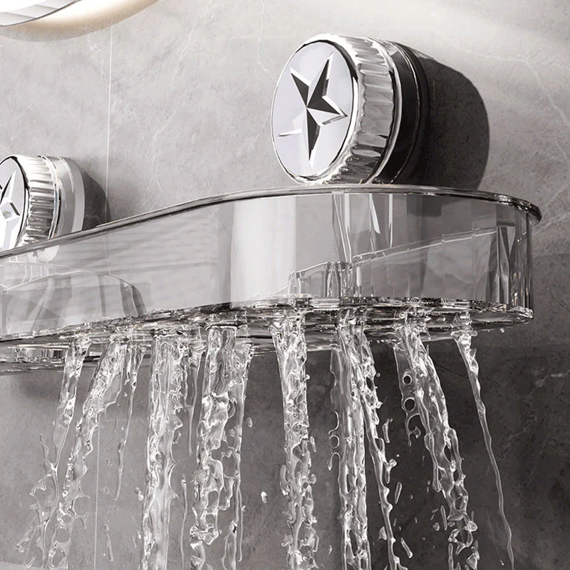 Multi-purpose organiser with suction cups for wall mounting without drilling