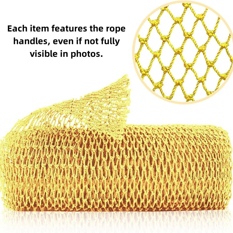 Net Back Scrubber with Rope Handles