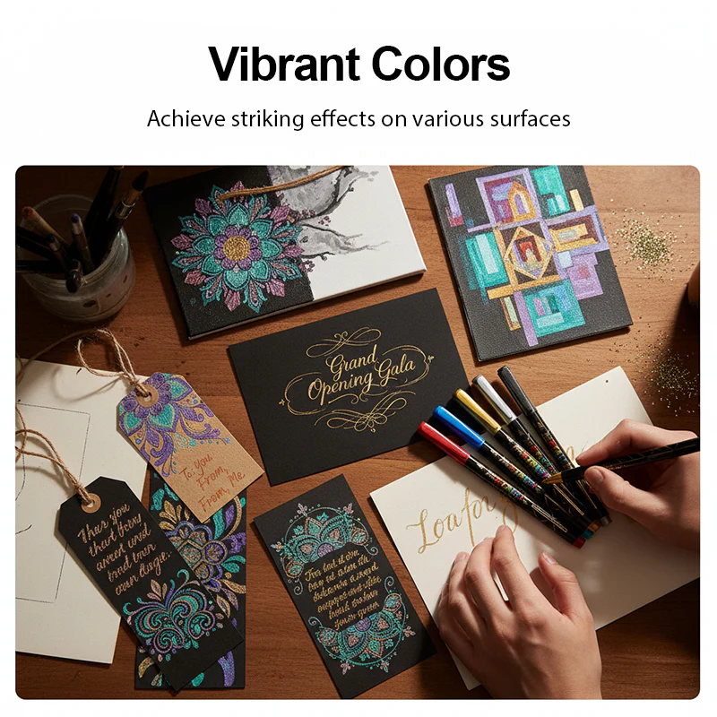 Smooth Water-Based Marker Pens