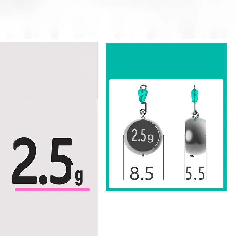 🎣 No Roll Sinker – Stay Put, Catch More Fish 🌊