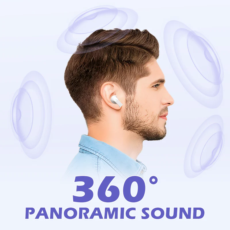 Clip On-ear & In-ear Wear Dual-purpose Bluetooth Earbuds