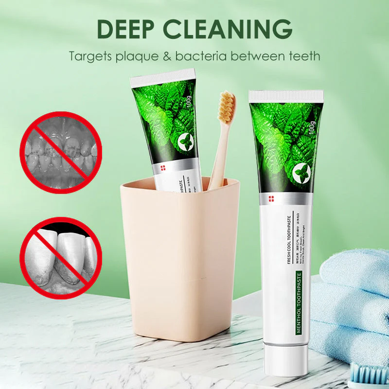 100g Natural Menthol Fresh & Cooling Toothpaste