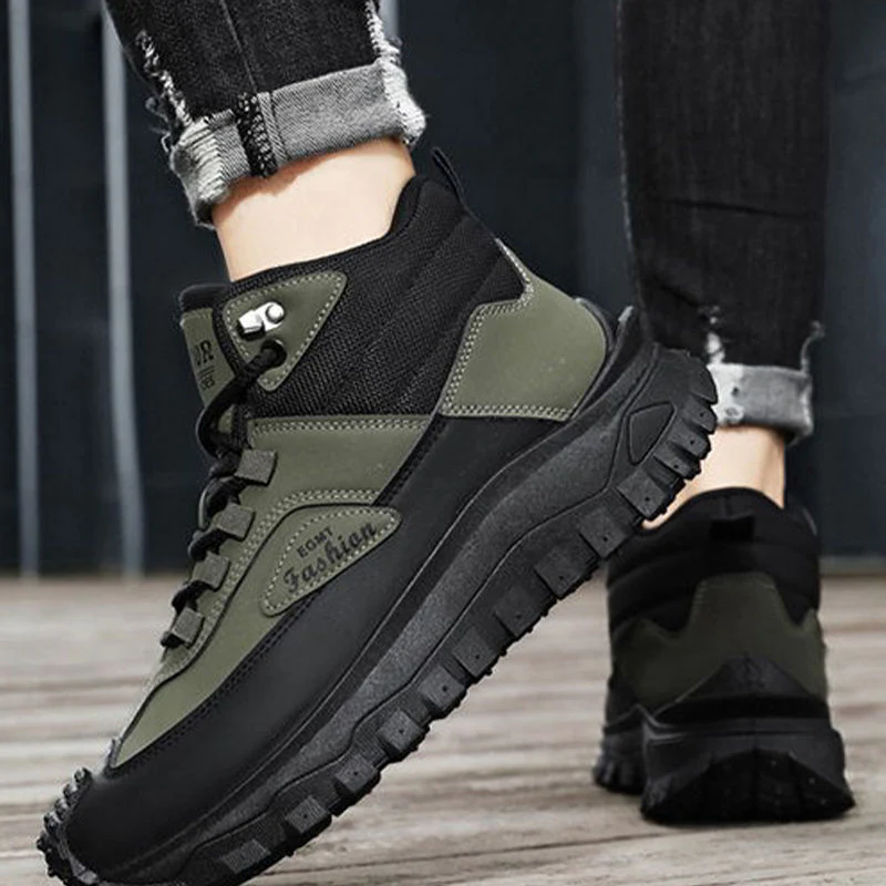 Retro Hiking Boots - Waterproof & Outdoor Friendly