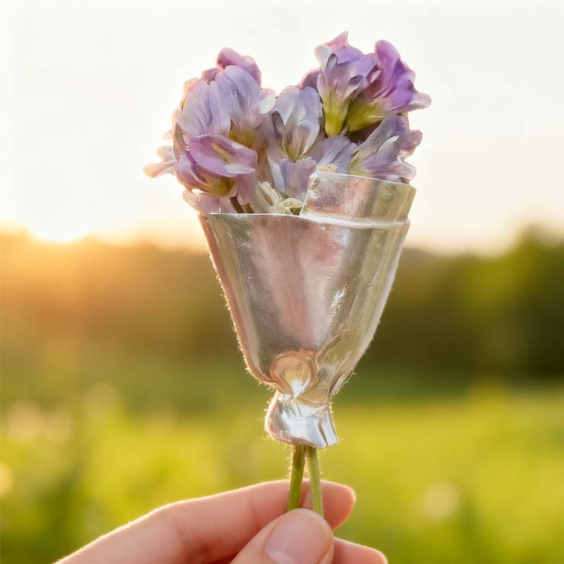 ✨【Wearable Fresh Flower Brooch Pin - Versatile Elegant Natural Charm】✨