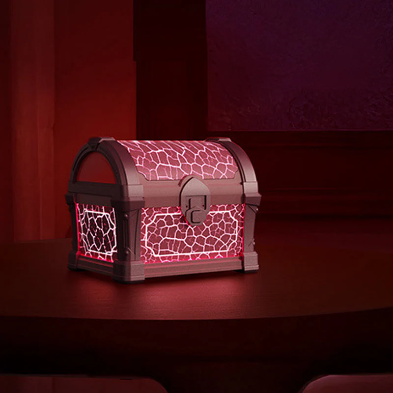 ✨【Treasure Chest Aurora Projection Night Light】✨