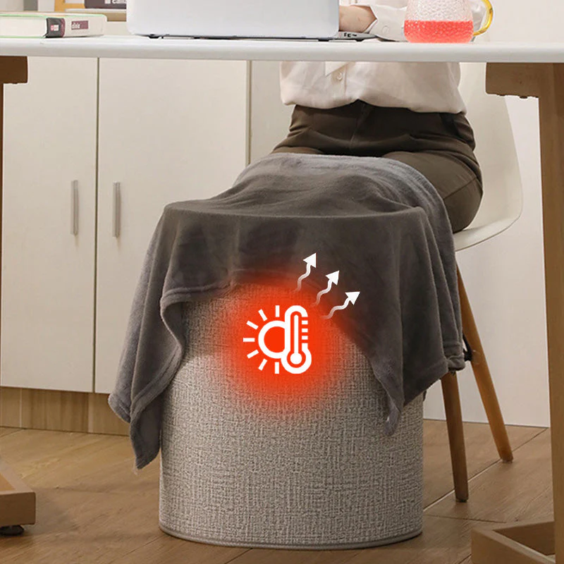 Cozy Portable Knee and Foot Warmer for Home and Office Comfort