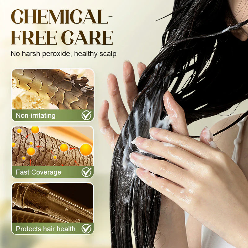 207ml Plant Extract Hair Dye for Gray Hair