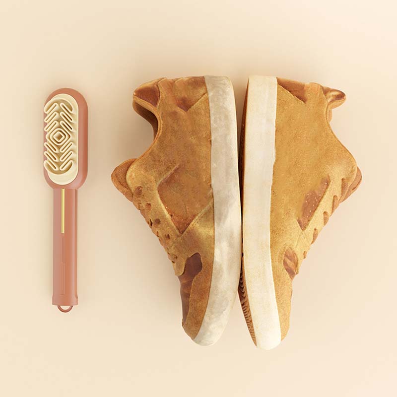 Versatile Dual-Sided Shoe Cleaning Brush