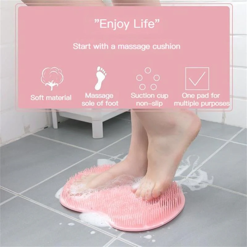 🔥Hot Sale👍Shower Foot & Back Scrubber Massage Pad