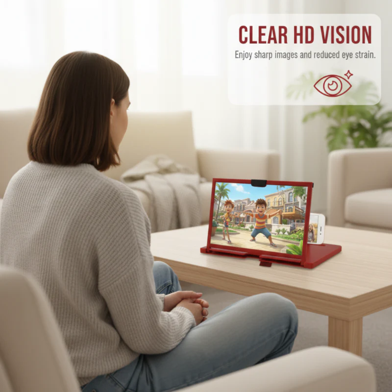 HD Mobile Phone Screen Magnifier