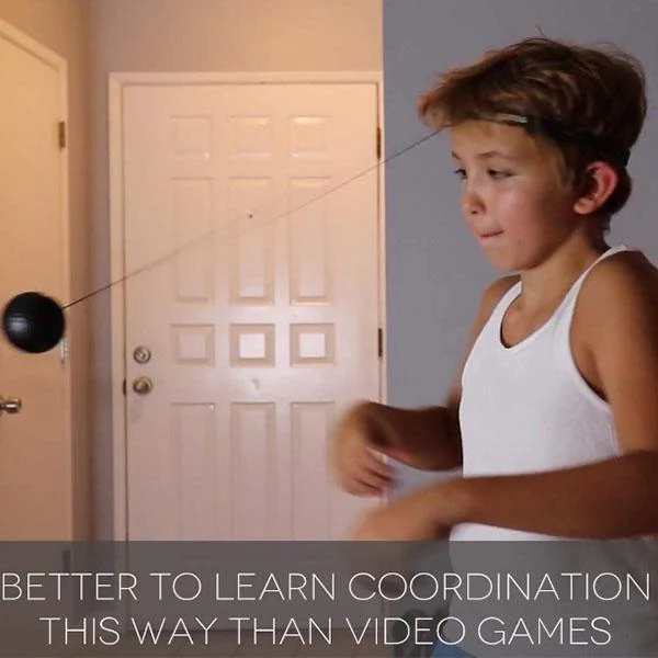 🔥Boxing Reflex Ball Headband